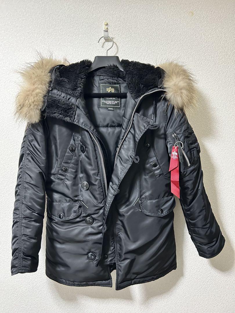 ALPHA INDUSTRIES N-3Bブラック M