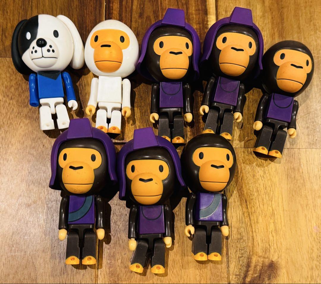 A BATHING APE - 【入手困難A BATHING APE フィギュア8体セット エイプ 完売 廃盤 入手困難A BATHING APE フィギュア8体セット エイプ 完売 廃盤