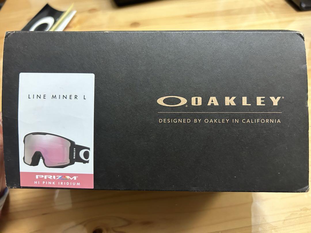 スキー・スノーボードアクセサリー OAKLEY LINE MINER L PRIZM HI PINK