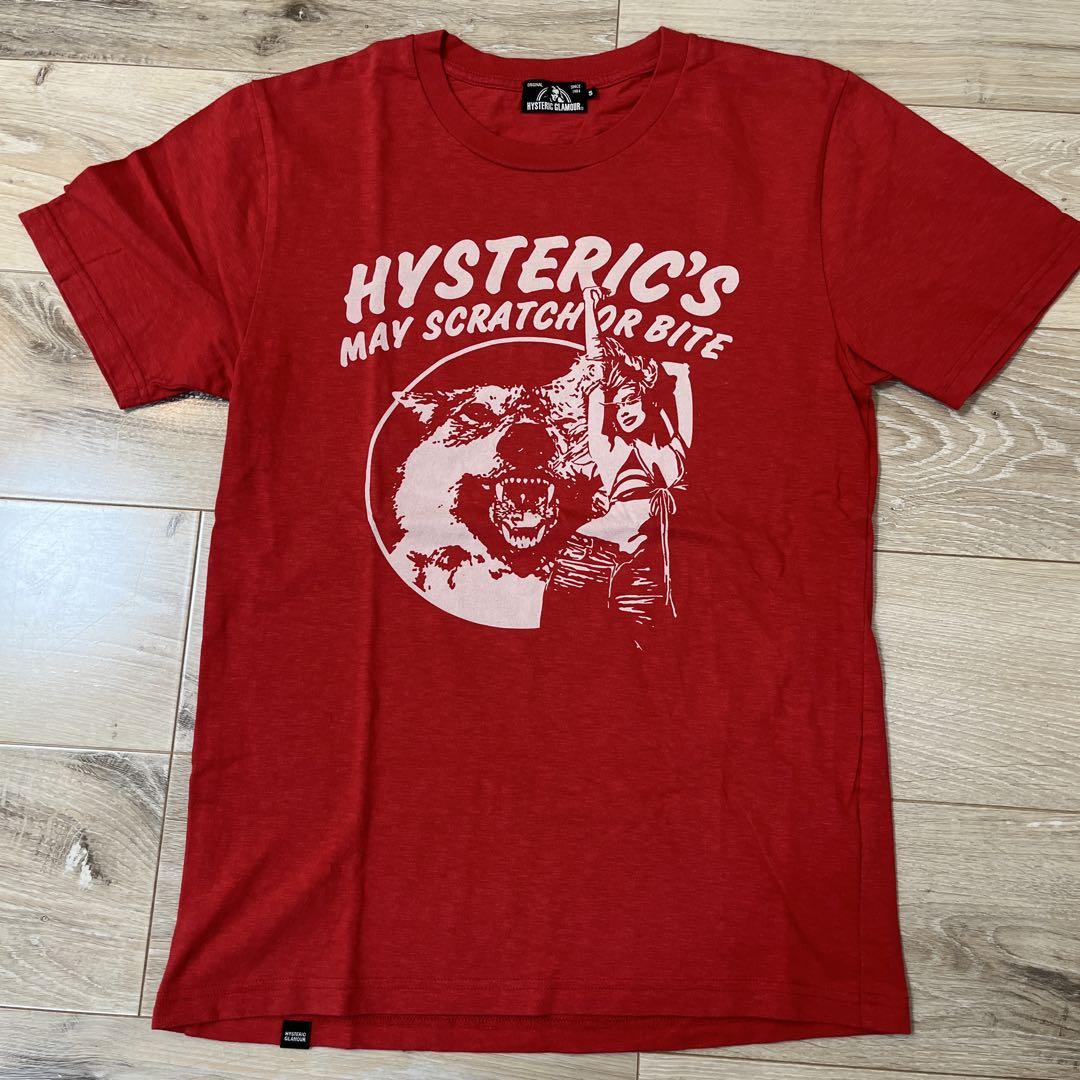 ヒステリックグラマー ヒスガール 半袖Tシャツ 狼 ウルフ カットソー