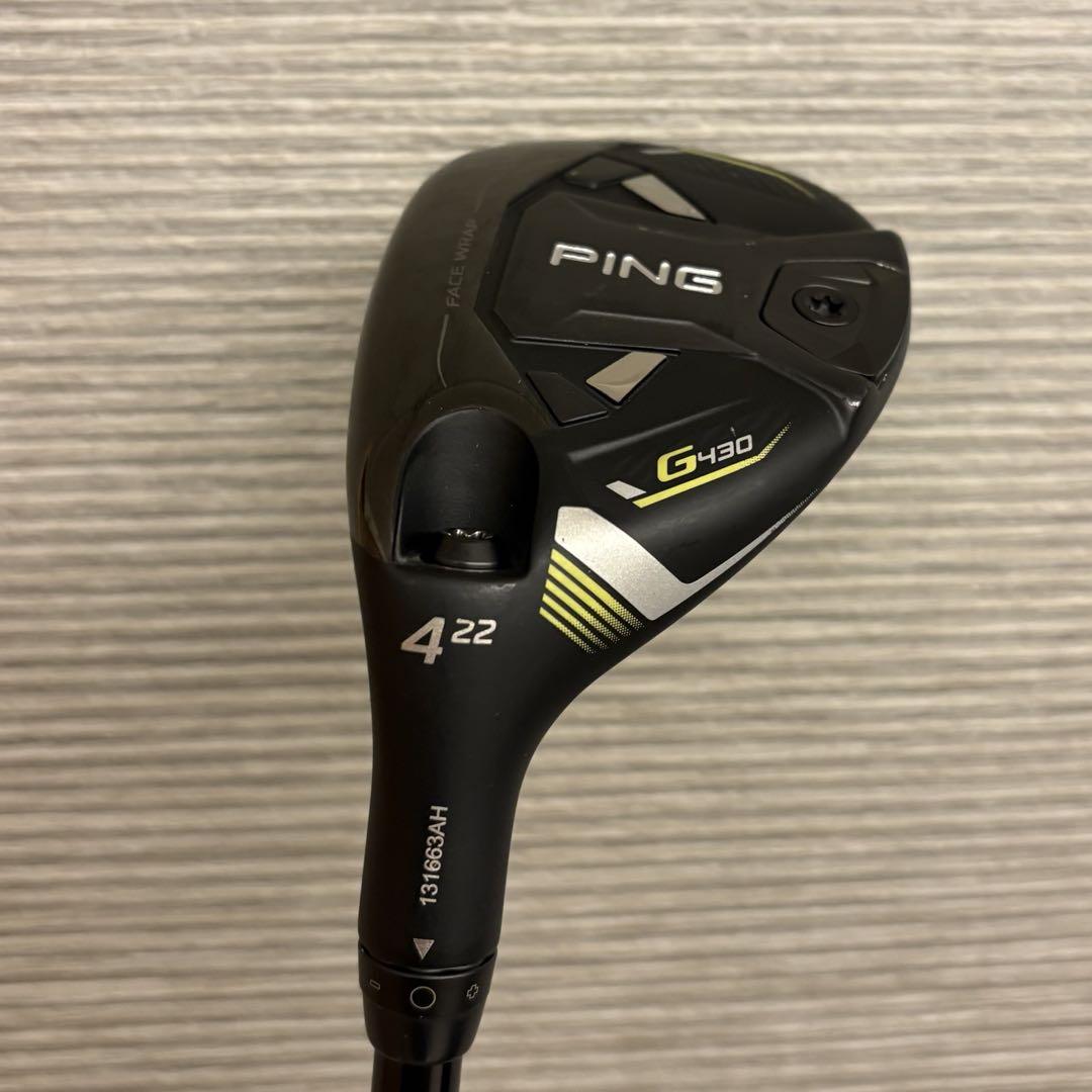 【高知インター店】 レフティ】PING G430 メルカリ - 22度 ユーティリティ4U クラブ