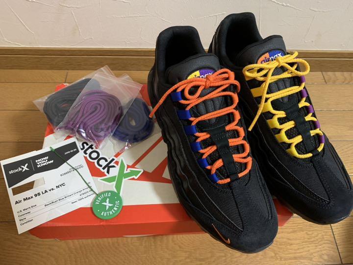 得価SALE 新品未使用 NIKE エアマックスairmax95 LA vs NYC 28cm UGZoP-m60729069192 格安在庫あ