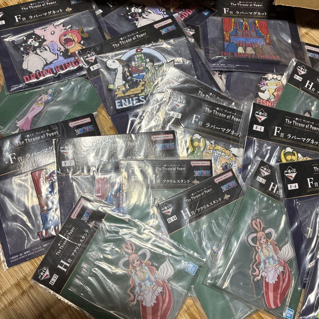 一番くじワンピースTheThroneofPower その他アニメグッズまとめ