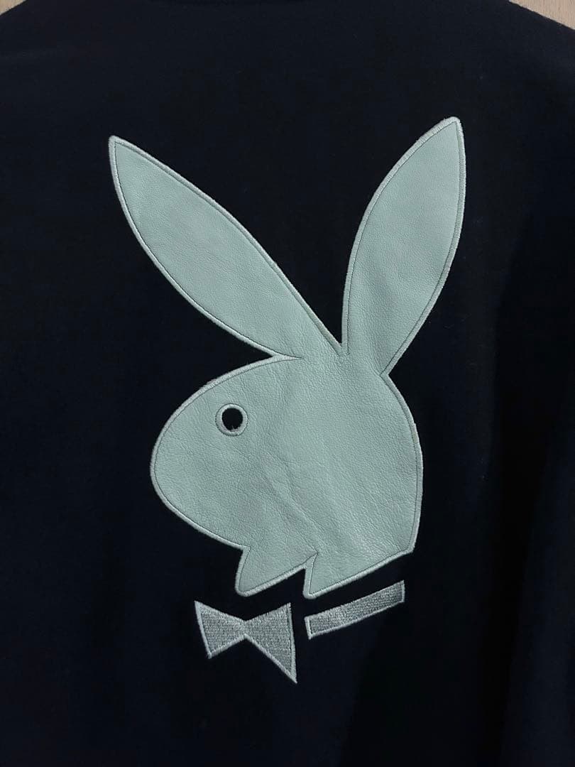 PLAYBOYリバーシブル ボンバージャケット スタジャン