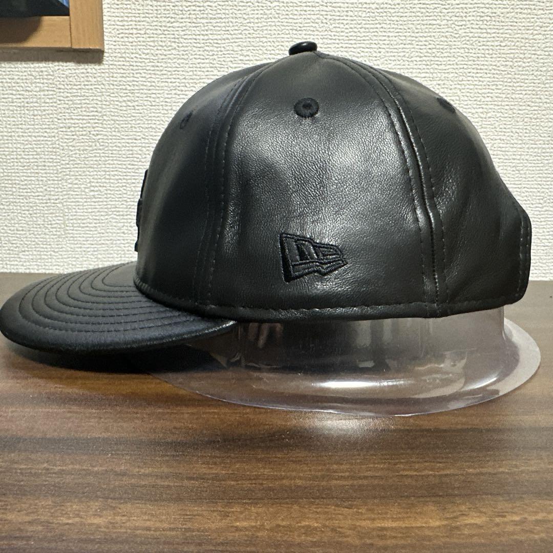 ニューエラ レザーキャップ