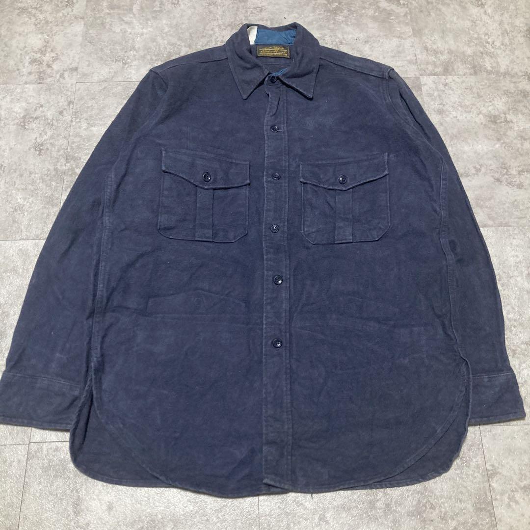 “Eddie Bauer エディーバウワー　80s シャモアクロスシャツ”