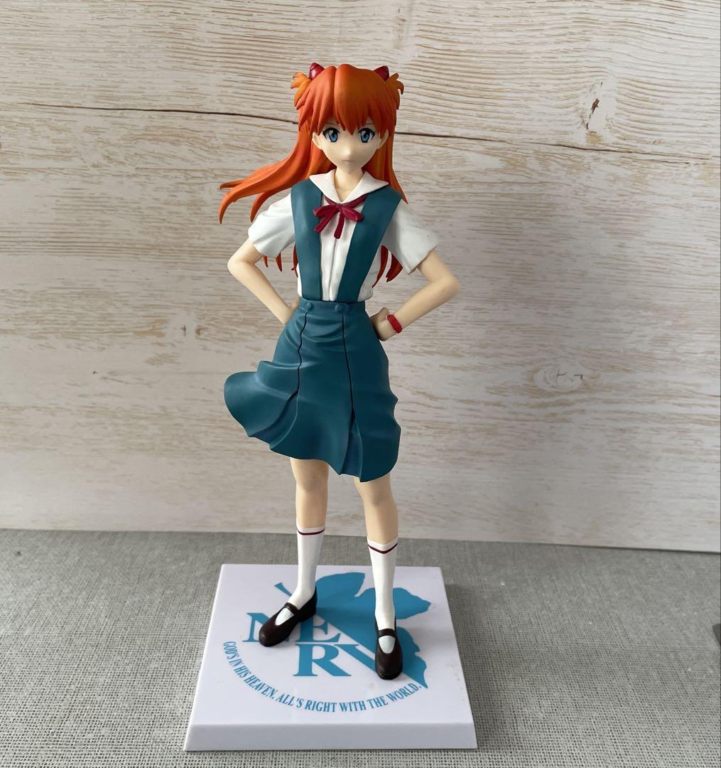 エヴァ プレミアム 制服 フィギュア アスカ エヴァンゲリオン』制服姿のプレミアムなアスカがセガプライズに