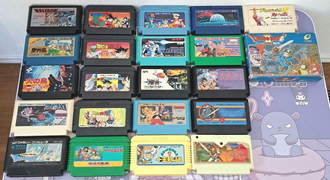 ファミコンカセット 22本セット動作 済み