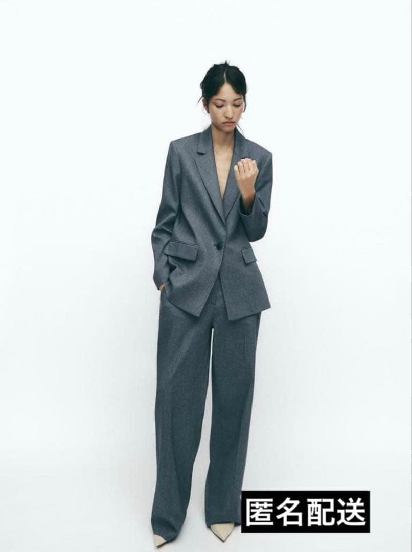 ZARA ザラ ストレートブレザー&パンツ MM ZARA