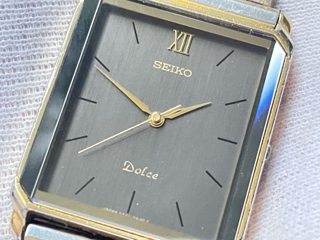 時計 SEIKO DOLCE 9521-5A20 RARE SWEEP SECOND
