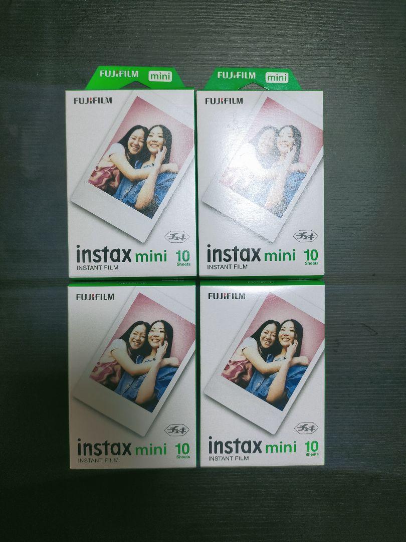 【新品】FUJIFILM instax mini インスタントフィルム10枚4箱