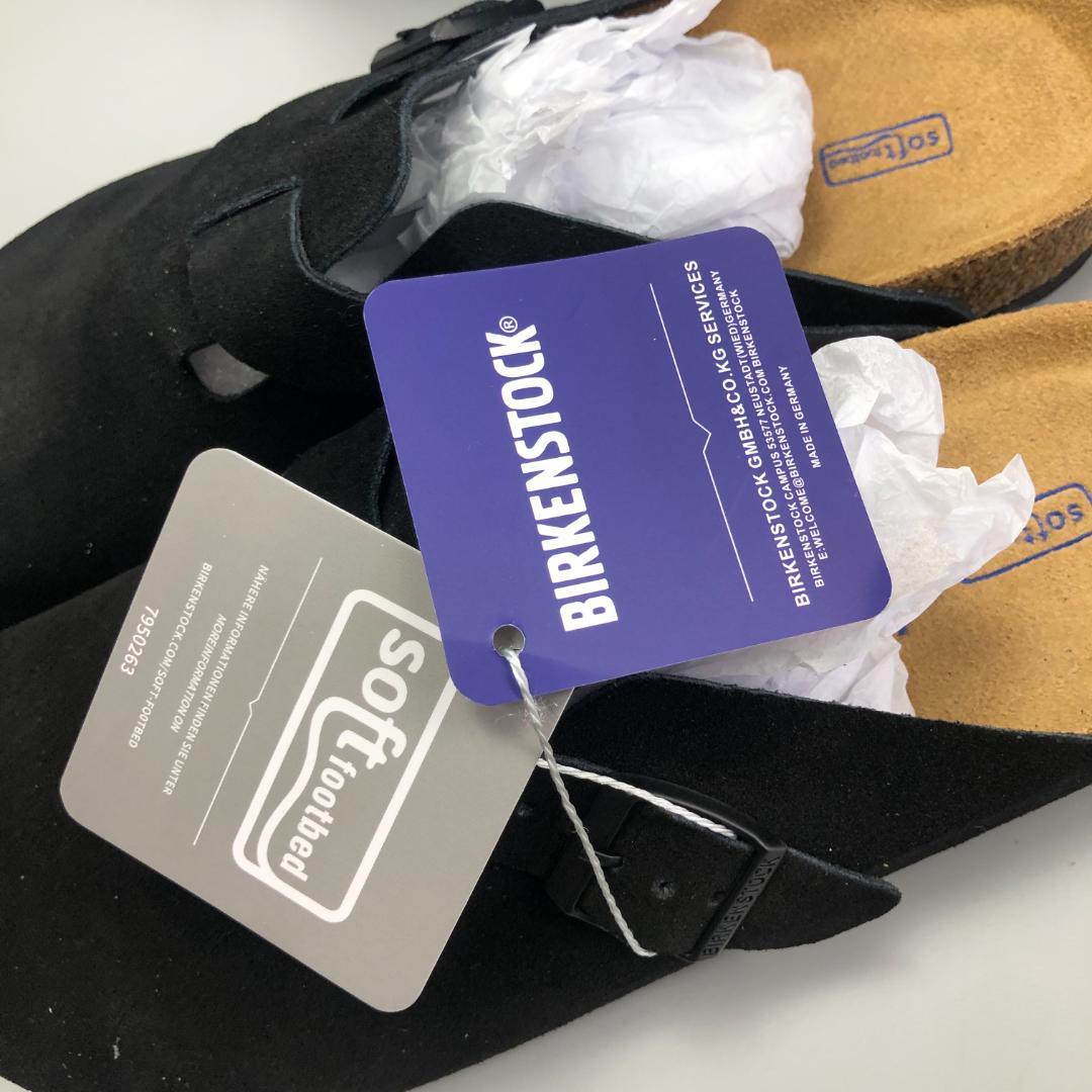 BIRKENSTOCK ビルケンシュトック ボストン ブラック 37サイズ
