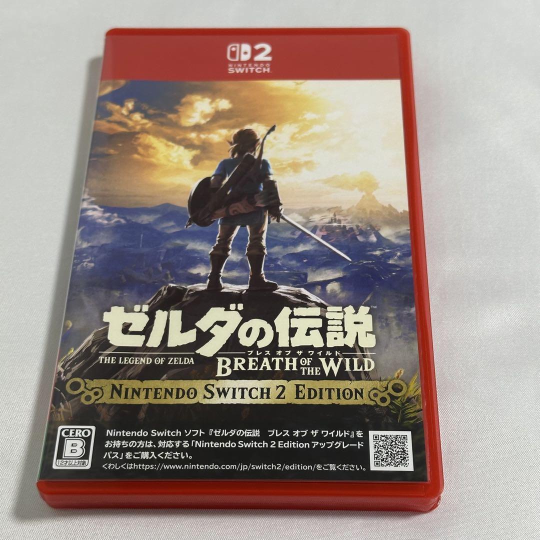 【メルカリ最安※早い者勝ち】ゼルダの伝説 2作品セット Switch2】ゼルダの伝説 ブレス オブ ザ ワイルド - メルカリ