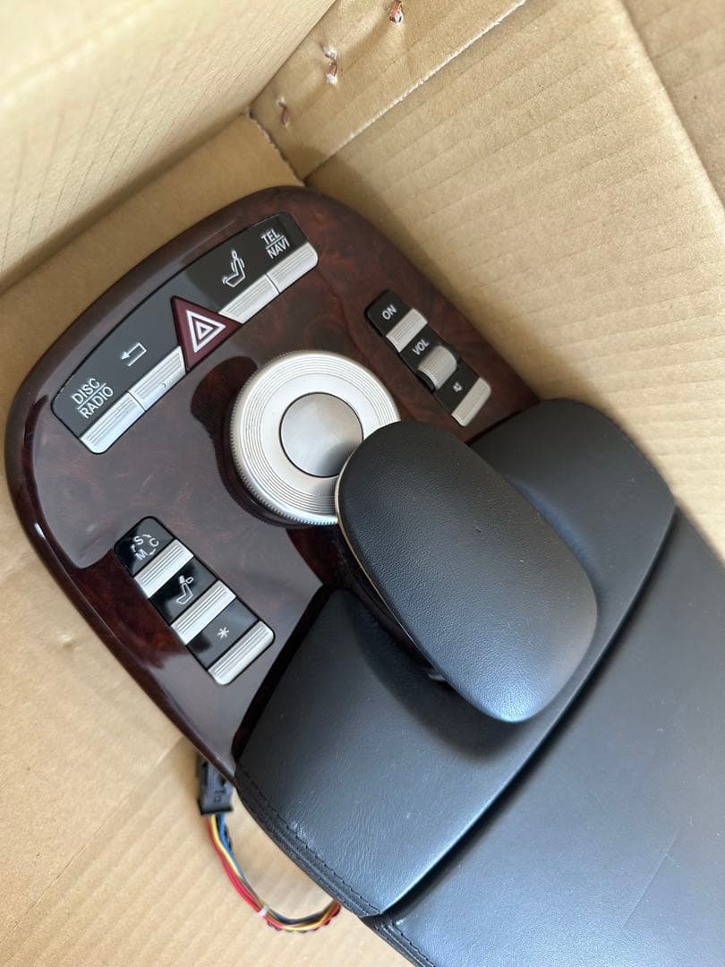 センターコンソール ダークウッド調