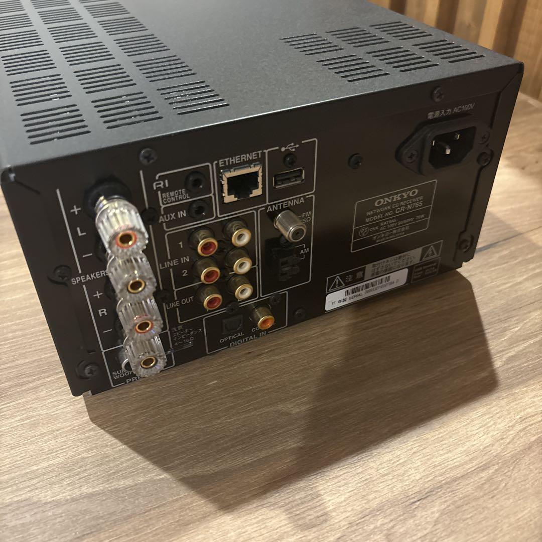 アンプ ONKYO CR-N765