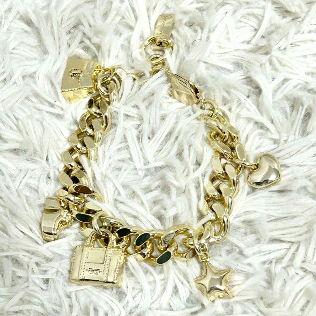 MARC JACOBS マークジェイコブス ミニアイコン チャーム ブレスレット MARC JACOBS マークジェイコブス ミニアイコン チャーム ブレスレット