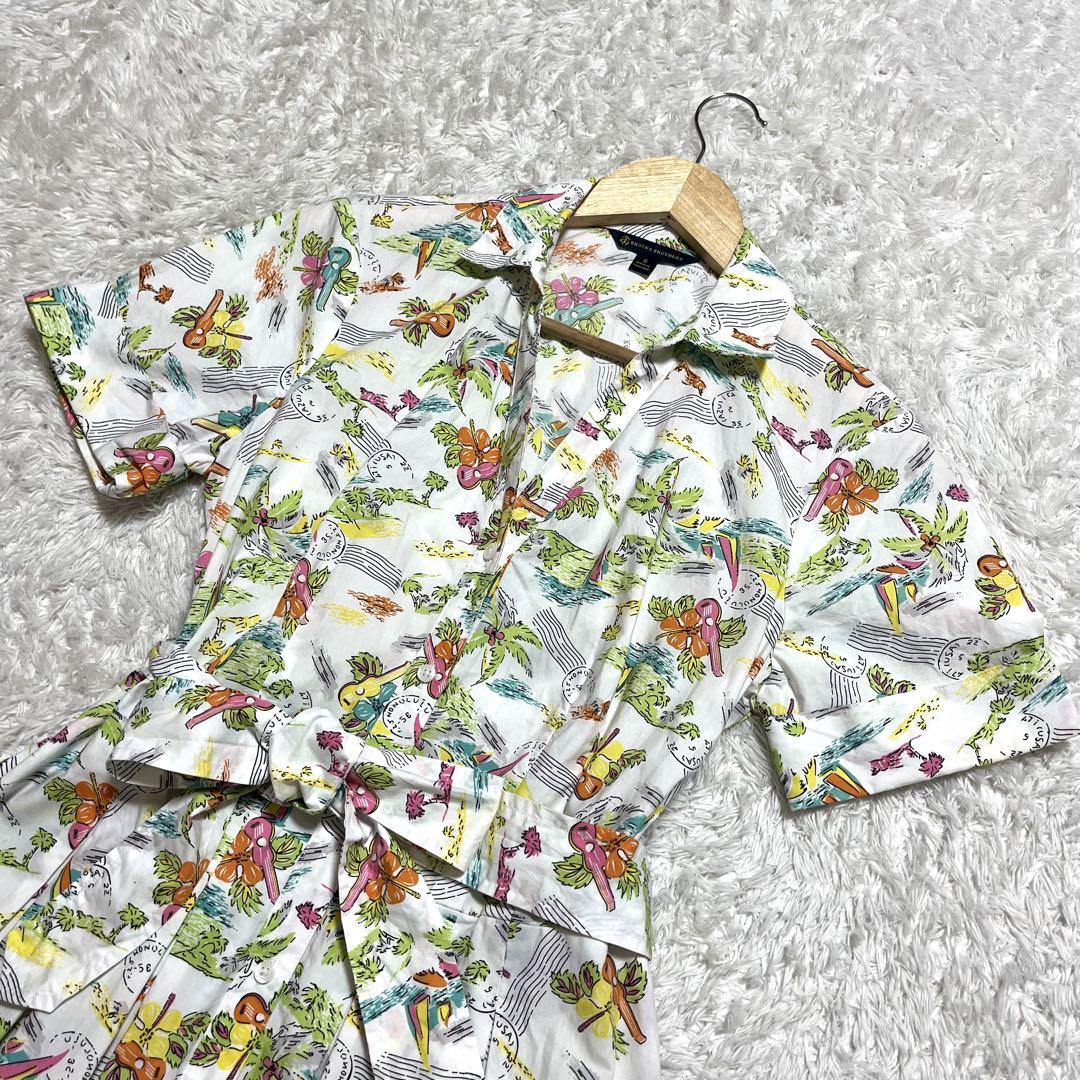 ✨希少✨ Bronks Brothers シャツワンピース Aライン ベルト
