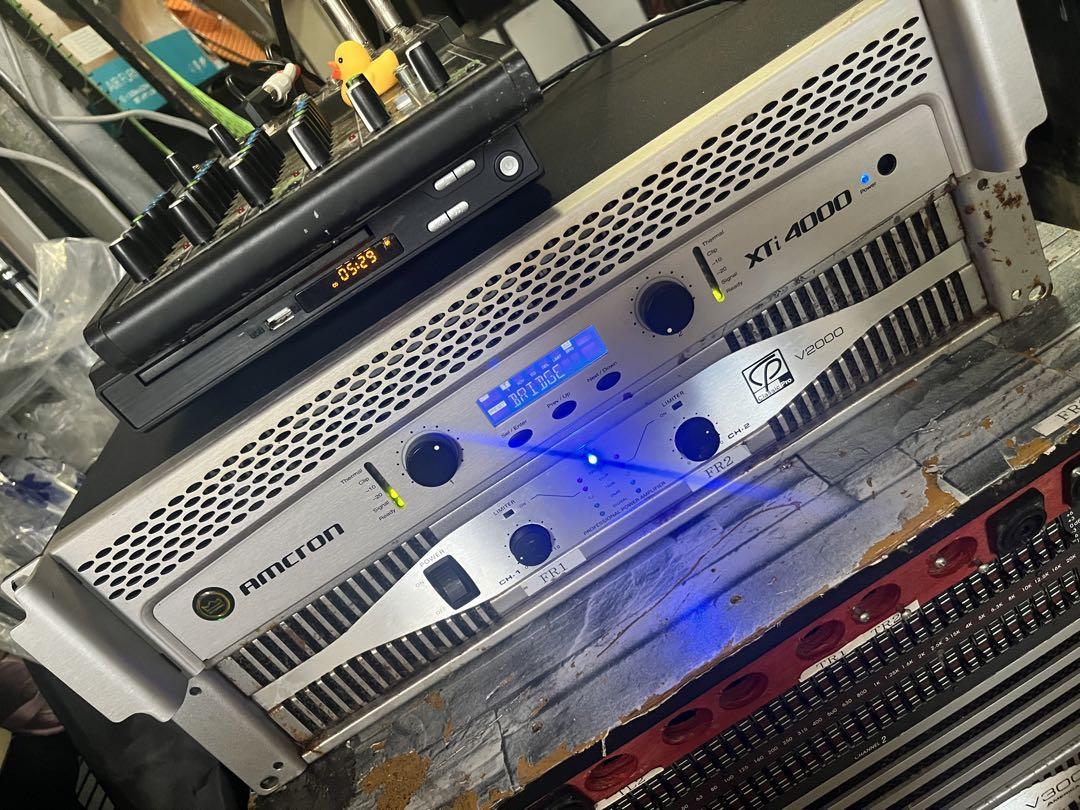 アムクロン amcron XTi 4000 パワーアンプ 3200w オーディオ機器 アムクロン amcron XTi 4000 パワーアンプ 3200w オーディオ機器