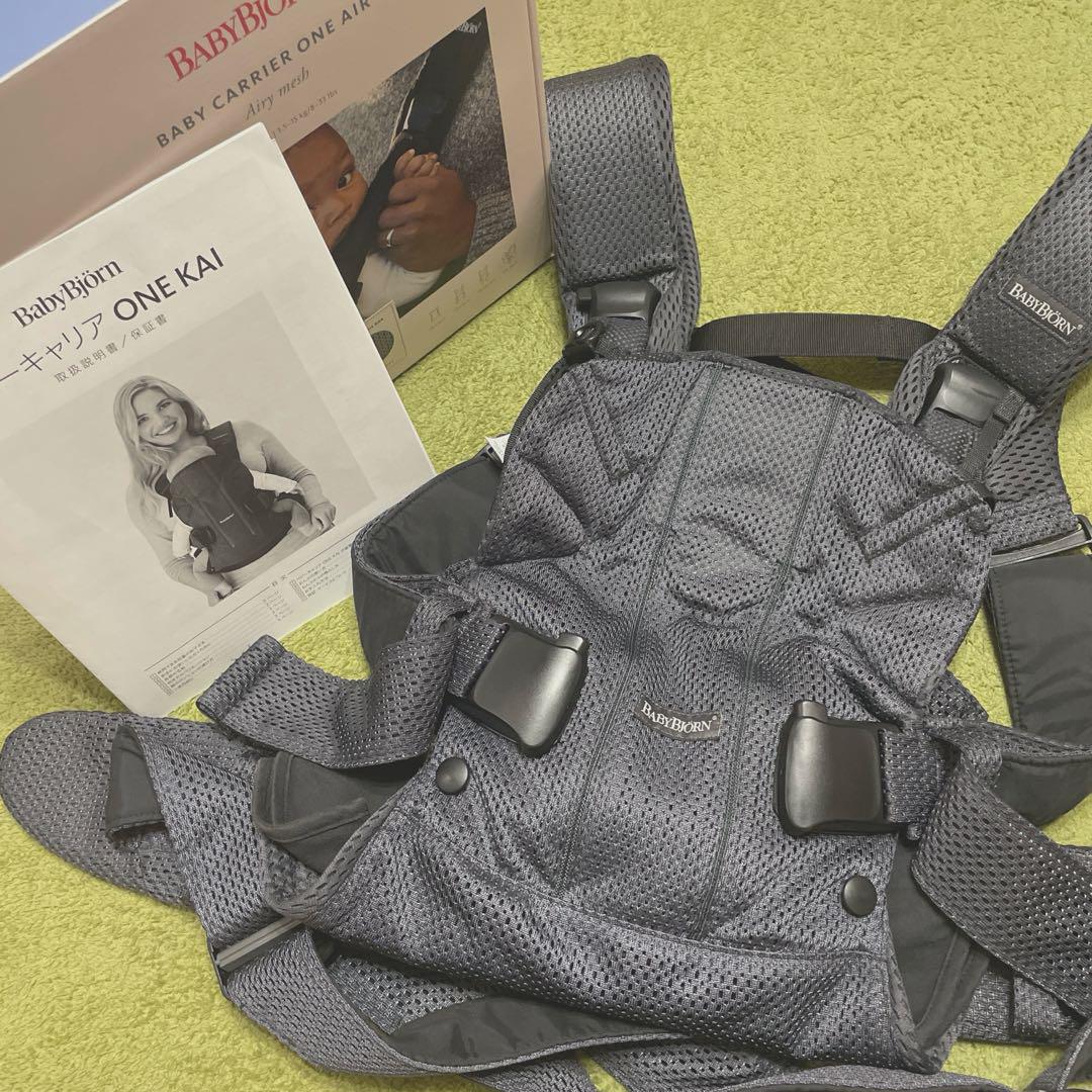美品】BabyBjorn ONE KAI 抱っこひも - メルカリ