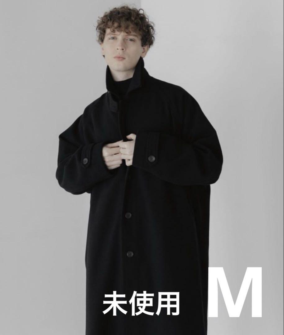 remer loose balcollar over coat／リメール／コート-白鳥の