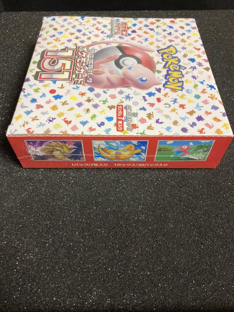 未開封☆ポケモンカード　151 シュリンク付き 1BOX