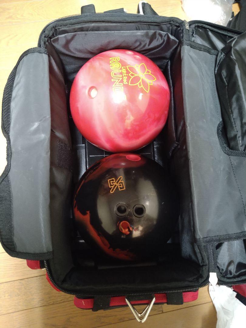 PRO-am ボーリングキャリーケース 2個用 ボウリング キャリー