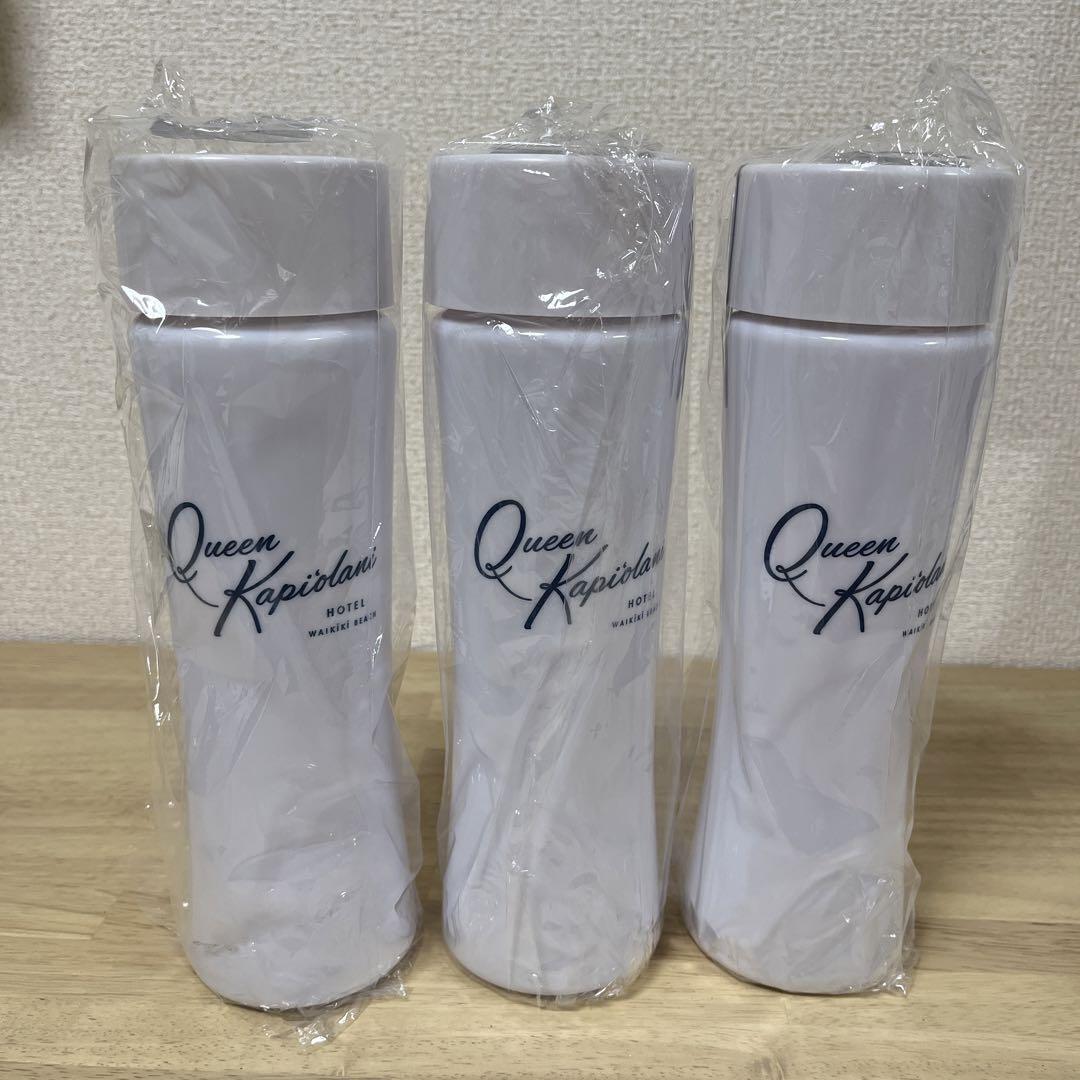 クイーンカピオラニホテルウォーターボトル3本セット
