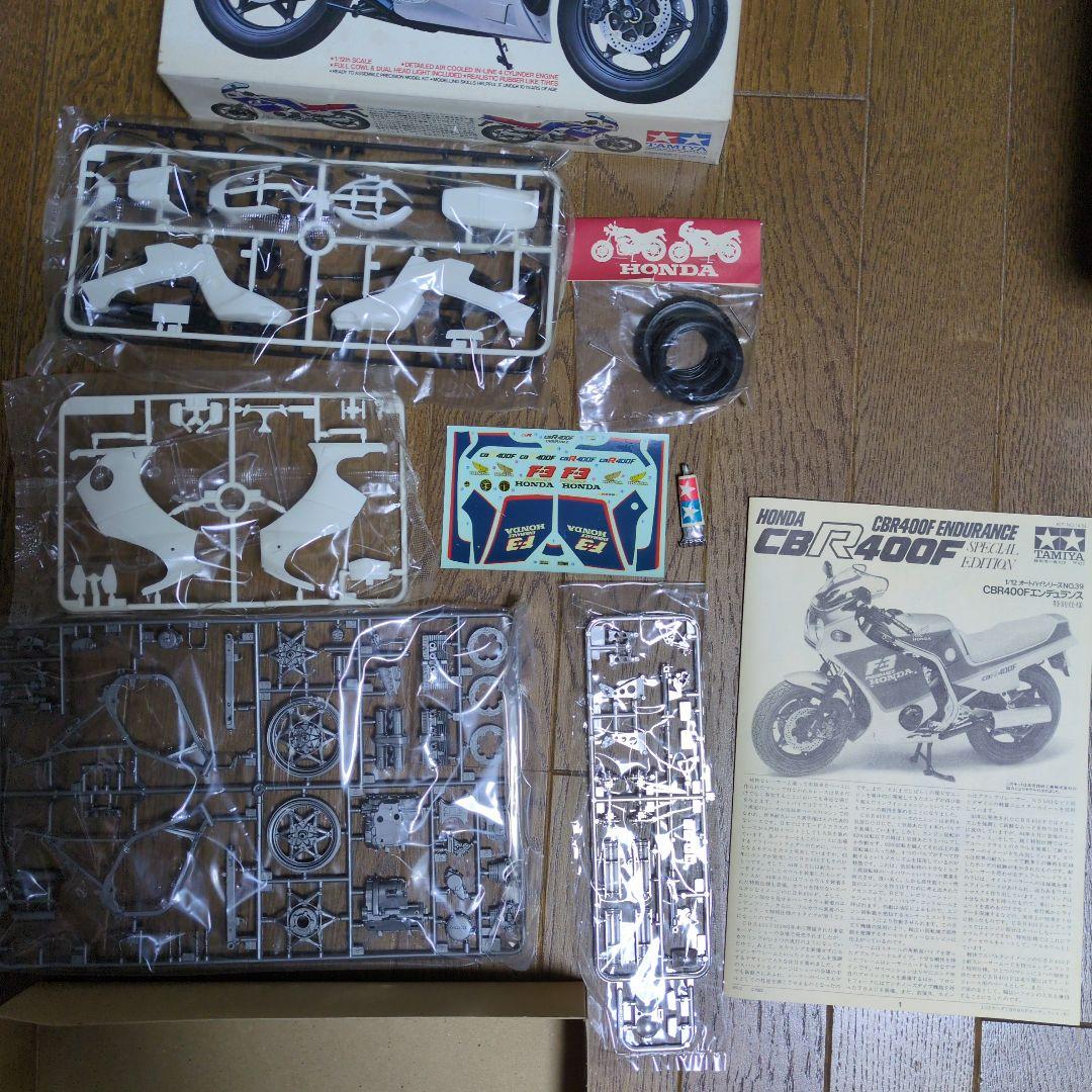 小鹿タミヤ1/12 ホンダ CBR400F プラモデル未組立