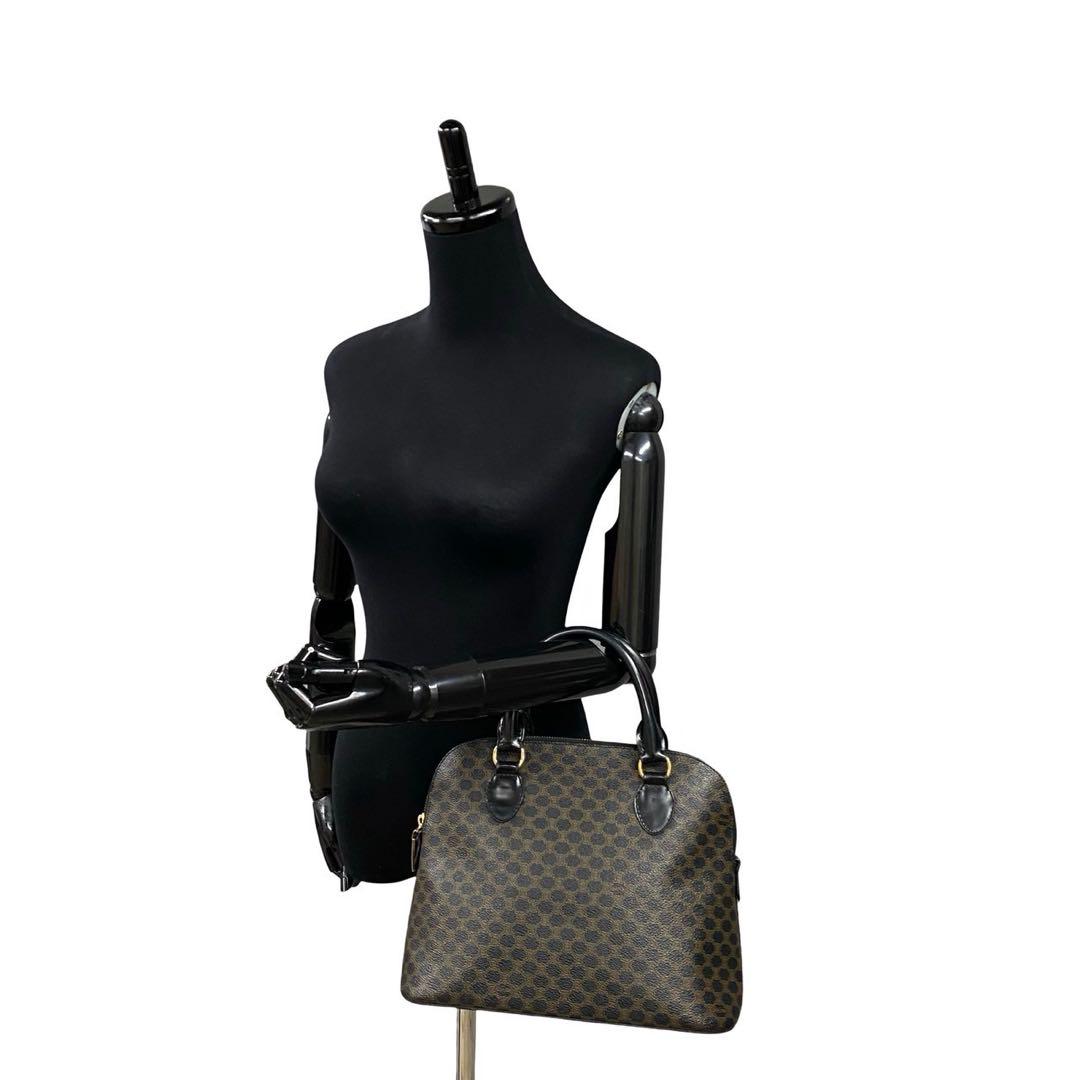 セリーヌ CELINE マカダム バッグ ハンドバッグ ボストンバッグ