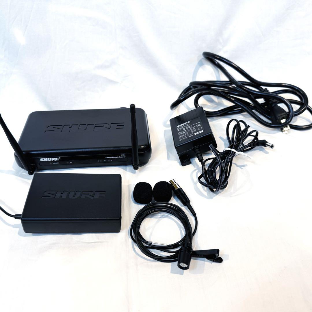 n*v様 SHURE ワイヤレスピンマイク SVX14/CVL
