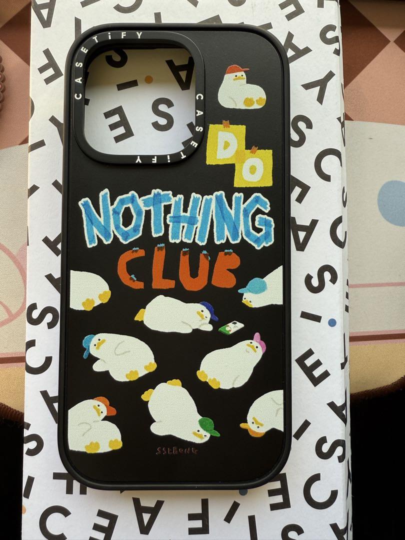 CASEFITY IPhone16 proケースDo Nothing Club