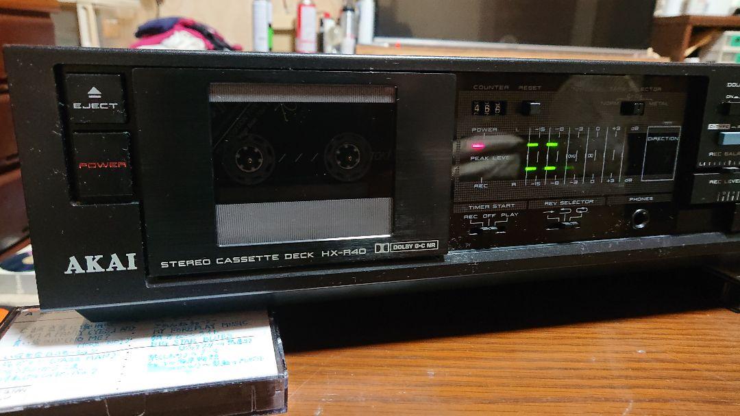AKAI カセットデッキ HX-R40 動作品 - メルカリ