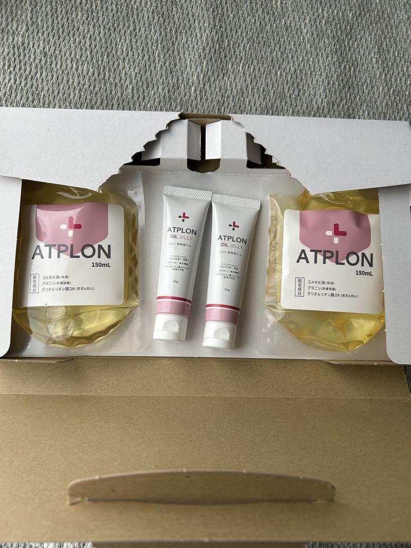 【アトピー】ATPLON ATPオイルソープ＆エッセンシャルクリームセット