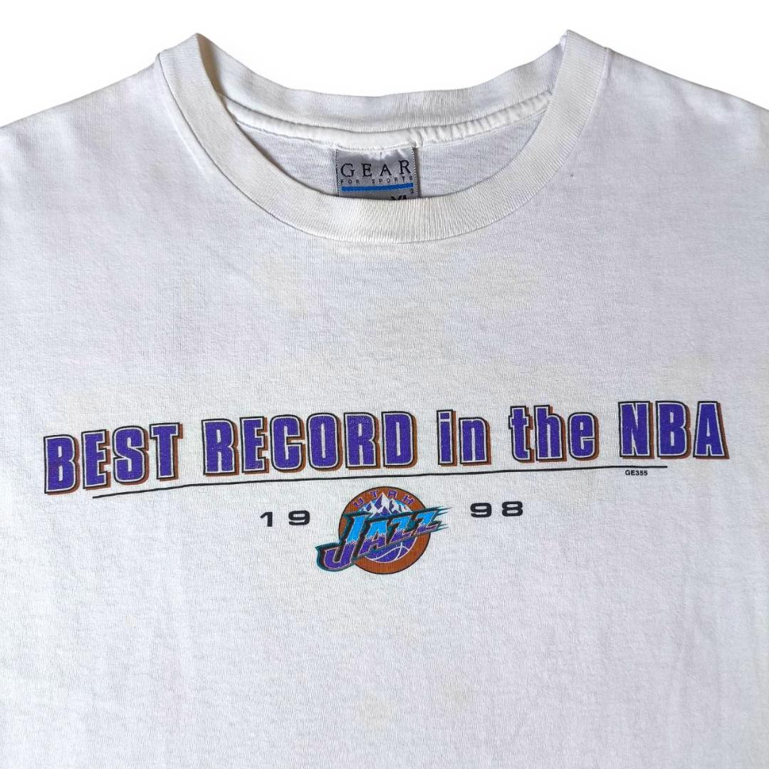 激レア 90s NBA ユタジャズ 優勝 ヴィンテージTシャツ USA製