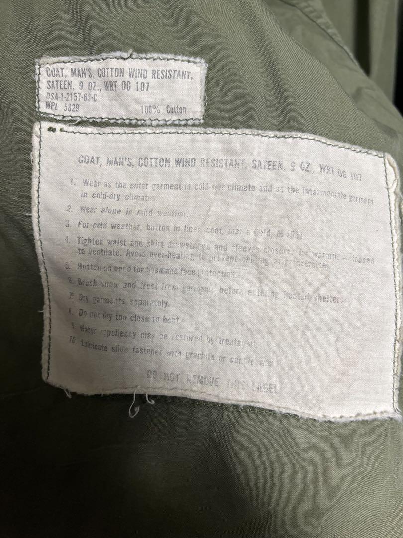 60's U.S. ARMY M51 フィールドジャケット