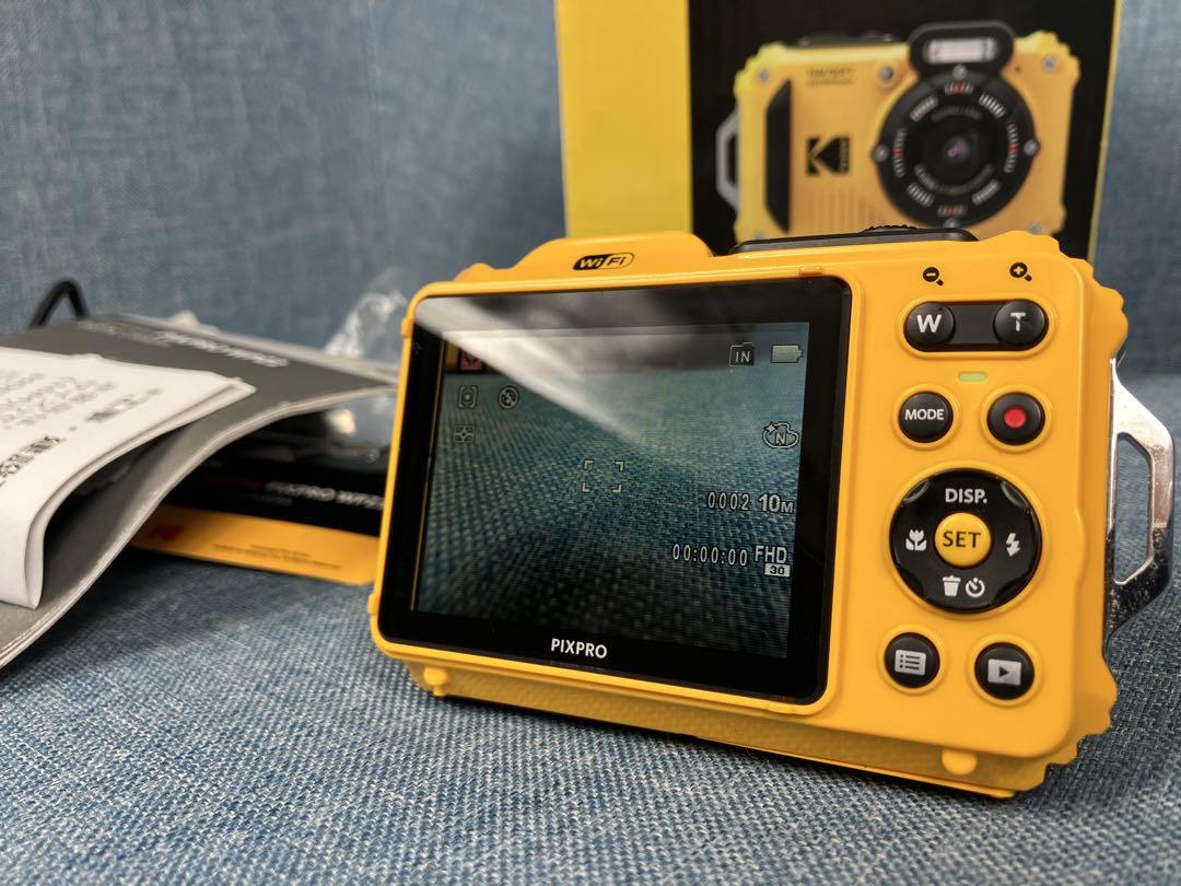 Kodak PIXPRO WPZ2 防水デジタルカメラ イエロー
