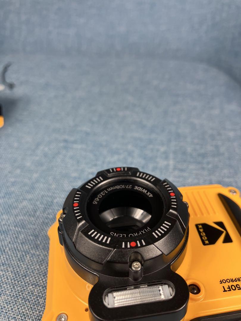 Kodak PIXPRO WPZ2 防水デジタルカメラ イエロー