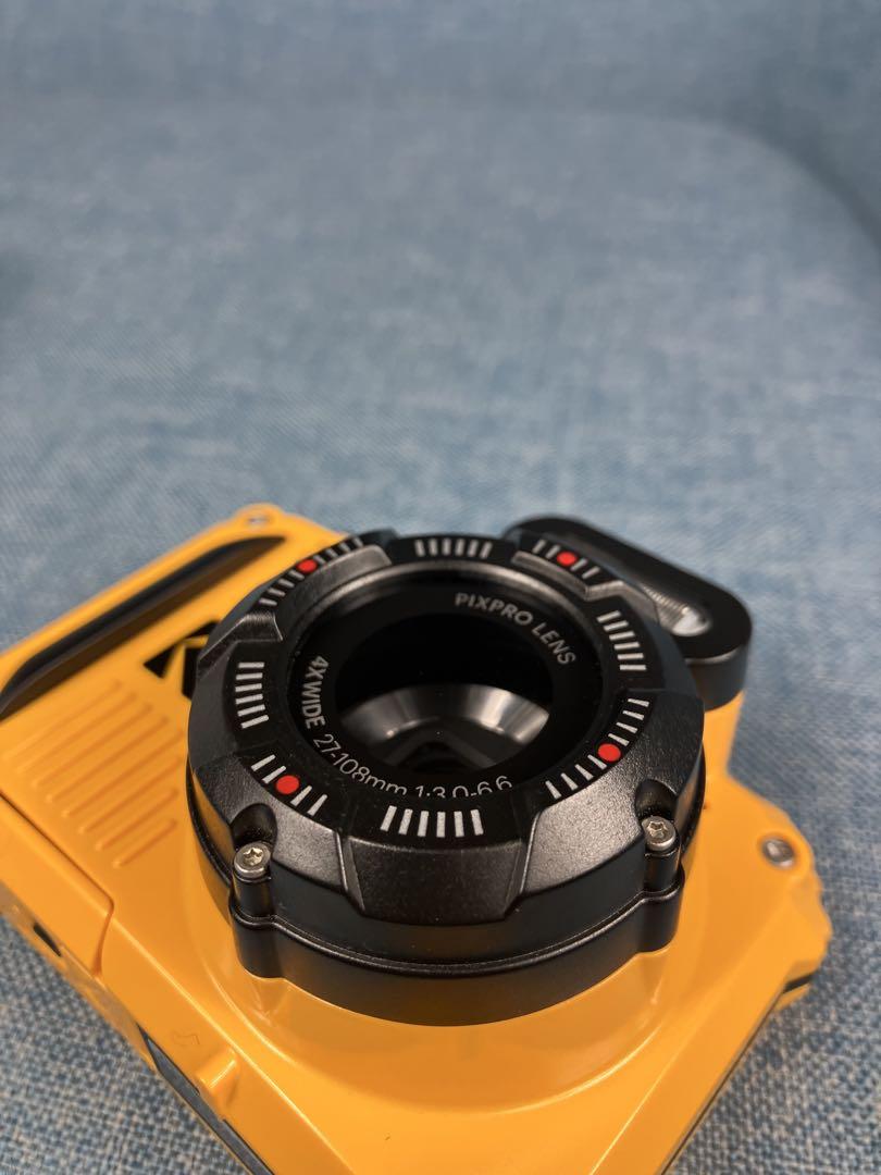 Kodak PIXPRO WPZ2 防水デジタルカメラ イエロー