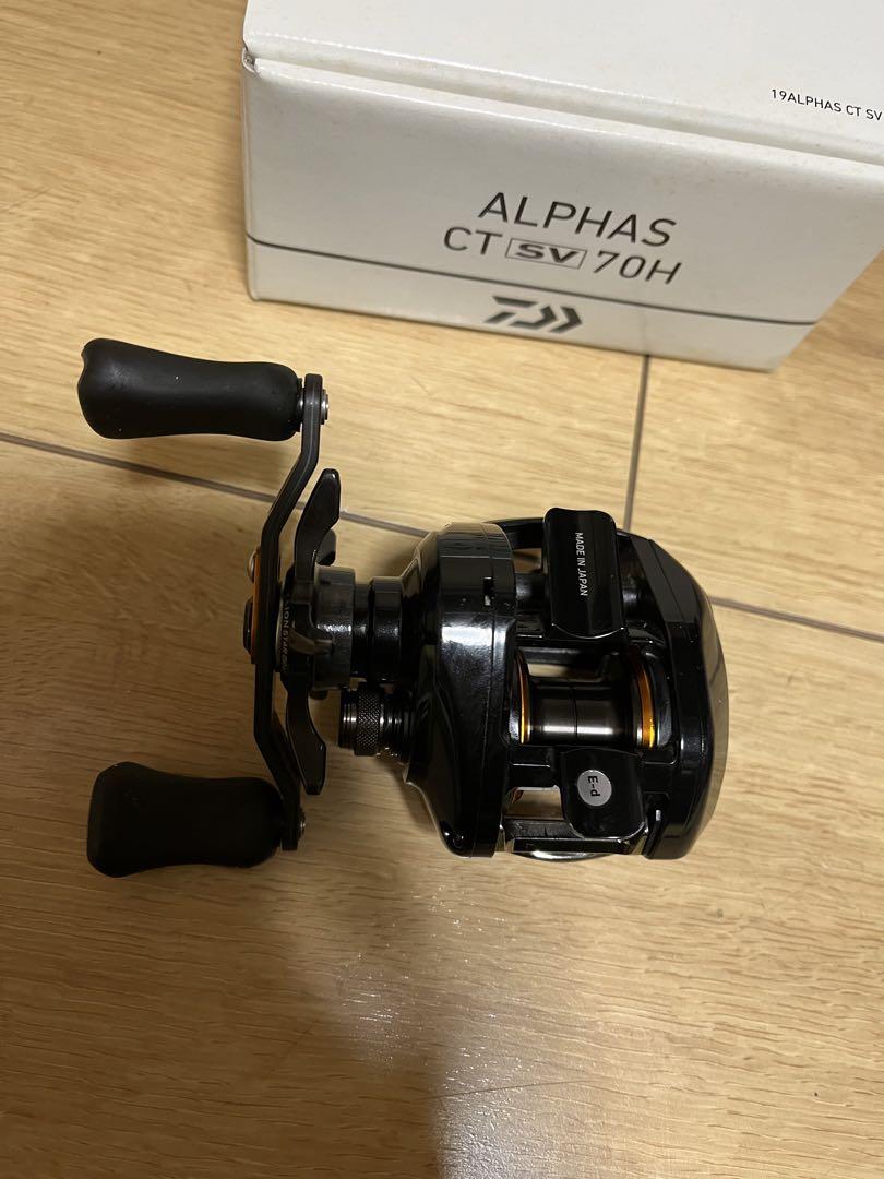 世界有名な ダイワ アルファス RCSハンドル付きベアリング 70H SV CT リール