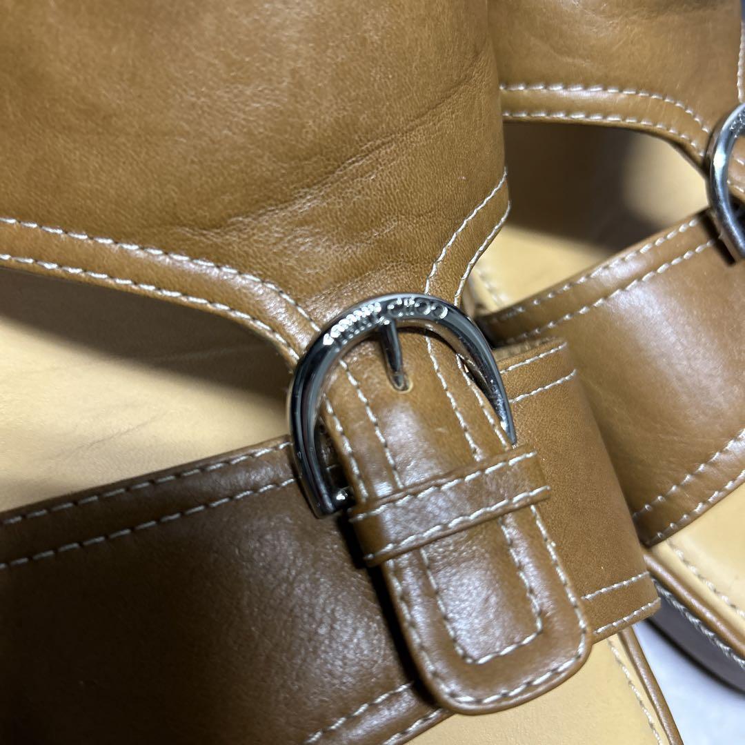 JIMMY CHOO レザーサンダル