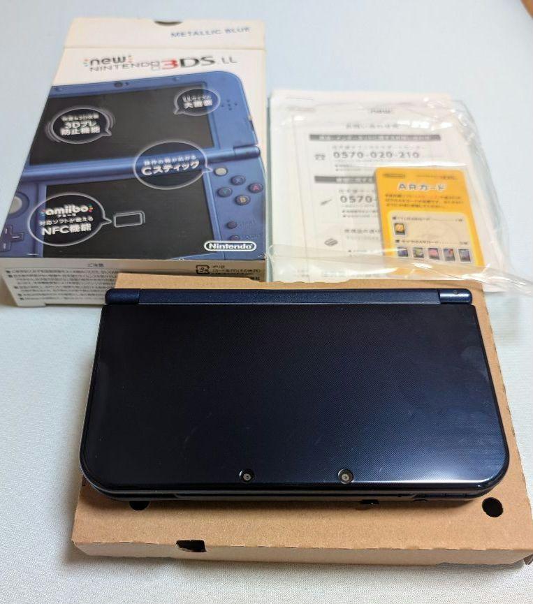 Newニンテンドー3DS LL メタリックブルー - メルカリ
