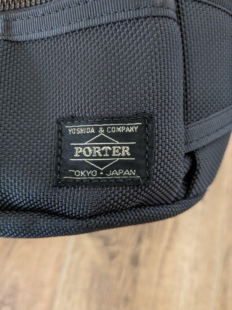 ポーター 【PORTER】ヒート ウエストバッグ ボディバッグ 黒 ブラック