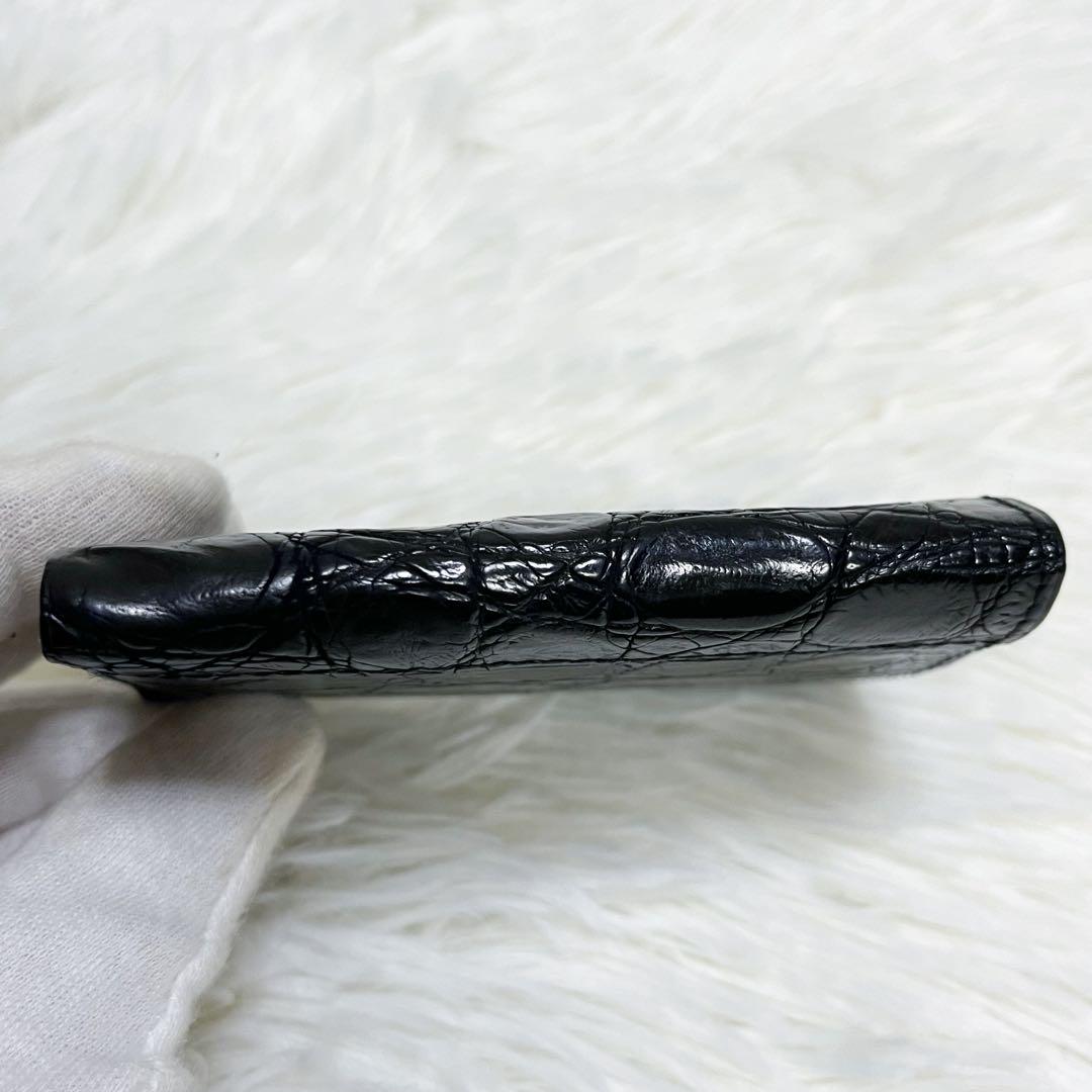 極美品 超希少 エムピウ 比留間工房 コラボ クロコ ストラッチョスペリオーレ