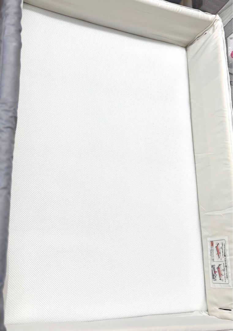 ApricaアップリカココネルエアーAB グレーベアベビーベッド