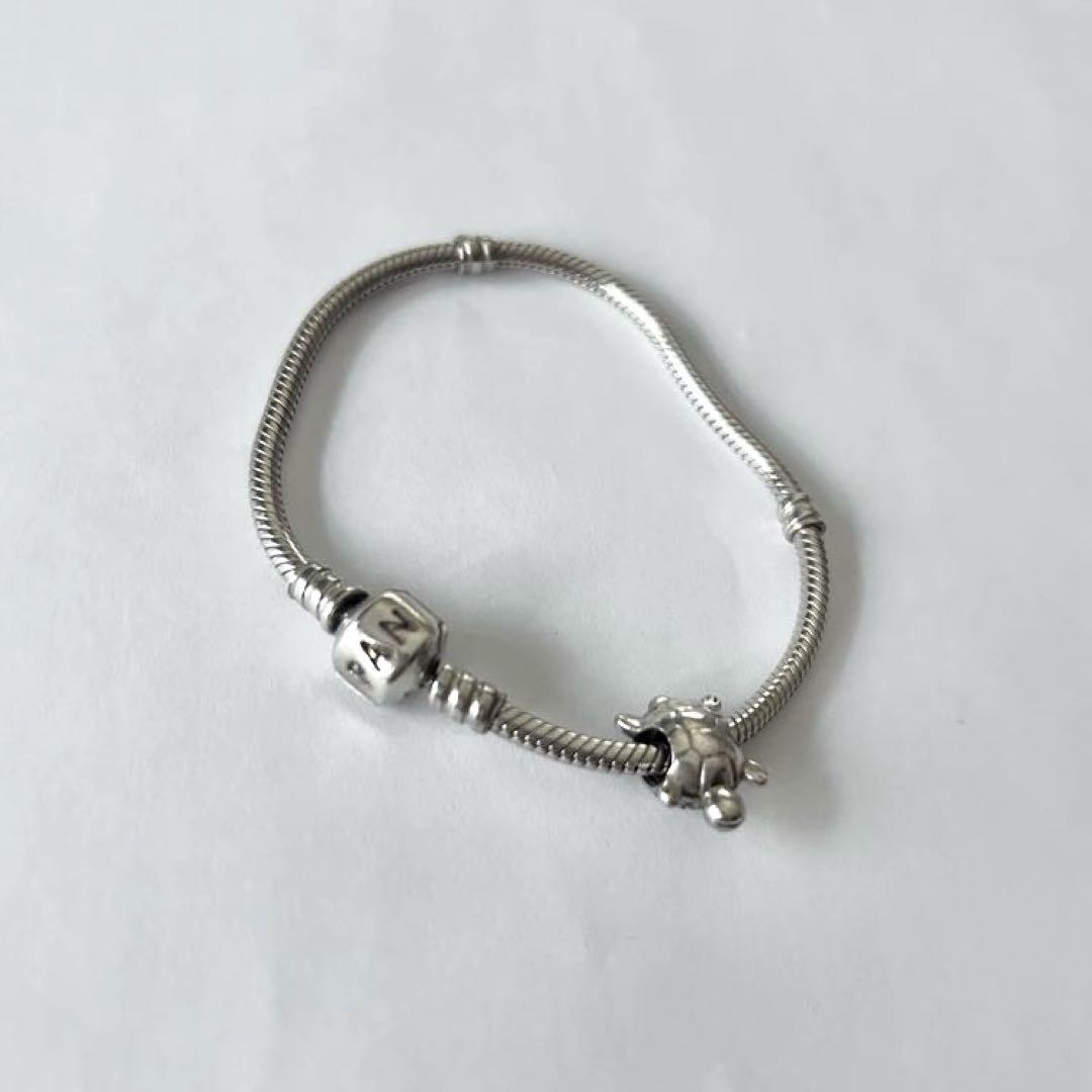 PANDORA パンドラ シルバー925 カメチャーム ブレスレット