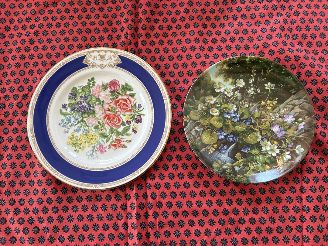 飾り皿　絵皿　限定プレート　2枚　ロイヤルドルトン　フュルステンベルク 5,500円