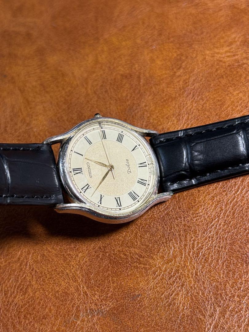 A43 希少 稼動品 SEIKO DOLCE 80年代ヴィンテージ　ローマン