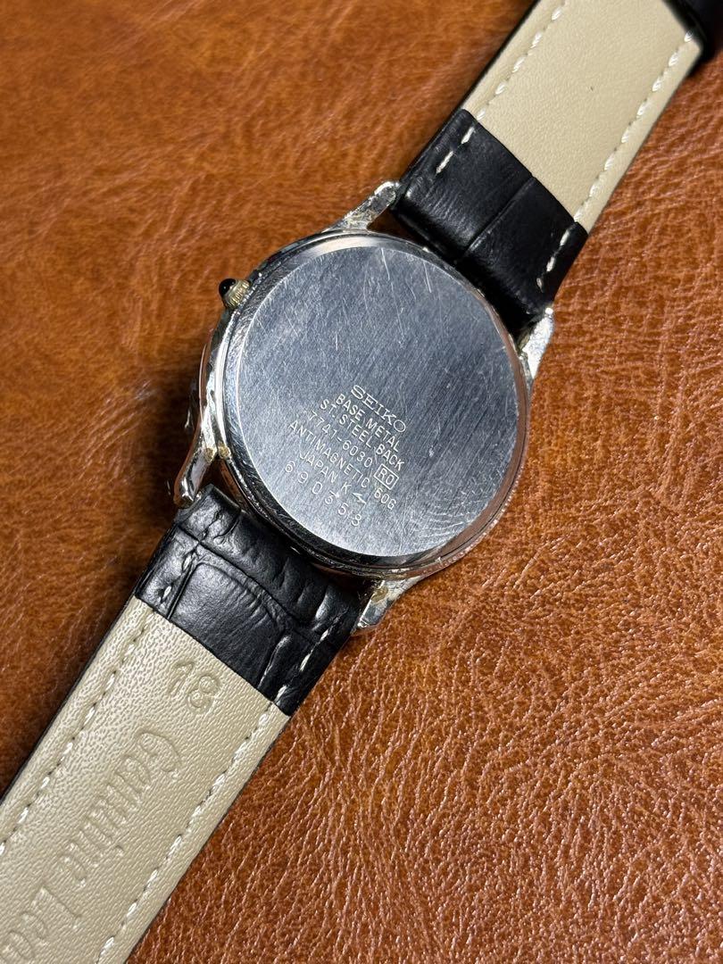 A43 希少 稼動品 SEIKO DOLCE 80年代ヴィンテージ　ローマン