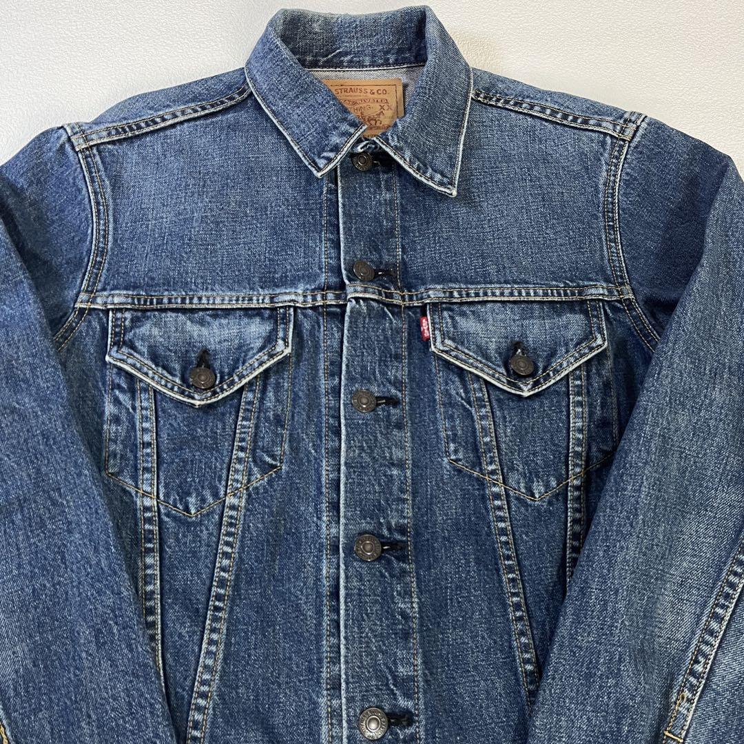 Levi's 557 デニムジャケット Gジャン 3rd 38 日本製 bige