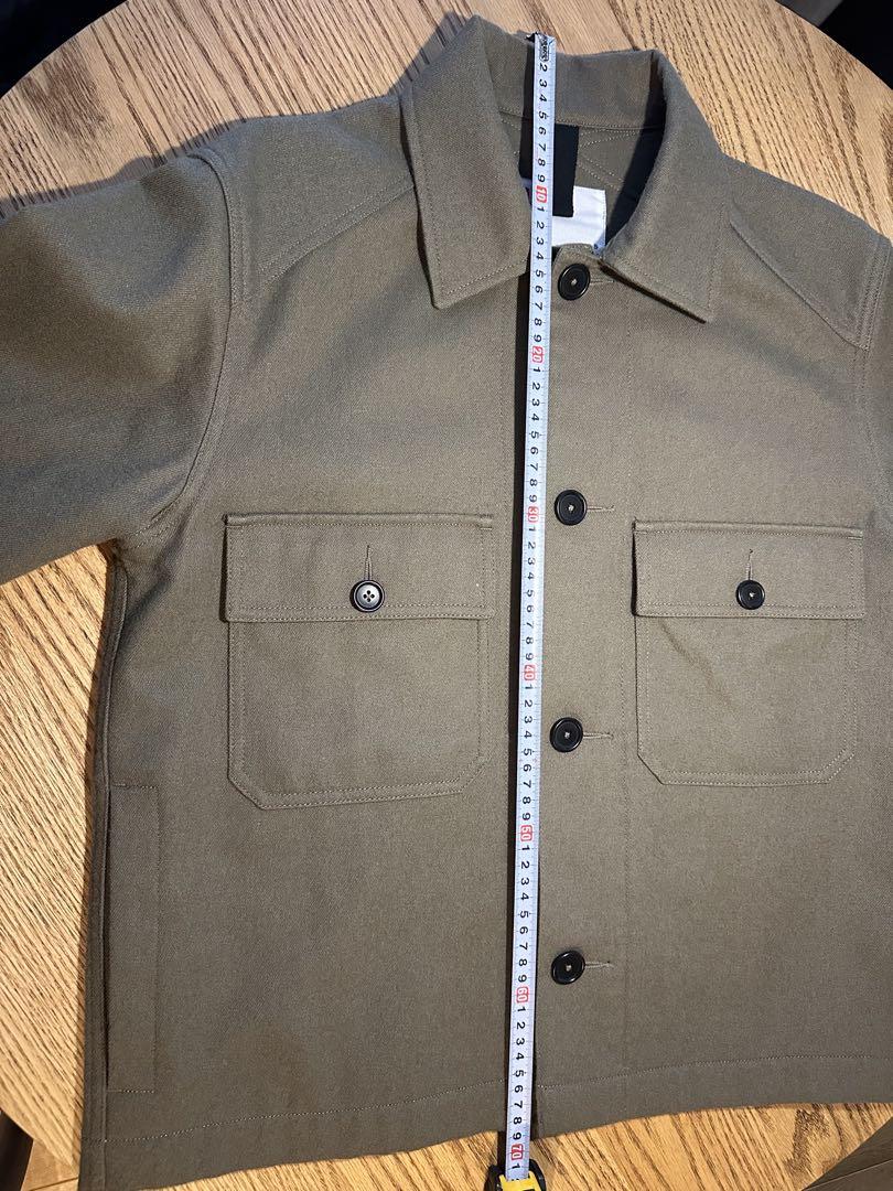 定価4.7万円 MHL. Wool Cotton Drill ブルゾン
